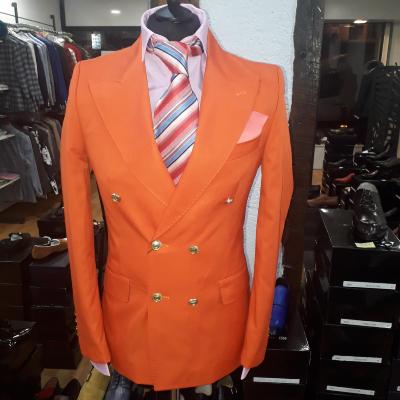 Mode Costumes Tailleurs Le Suit Separates Tailleur beige-orange fonc\u00e9 style d\u2019affaires 