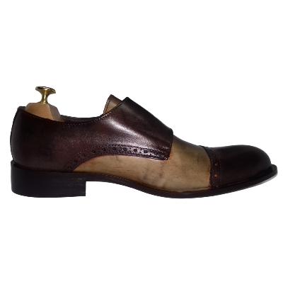 Chaussure Derby homme marron et beige - Kansas