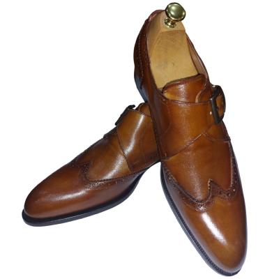 Chaussure derby à boucle marron - Johnson