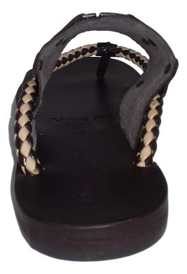 Tong cuir marron