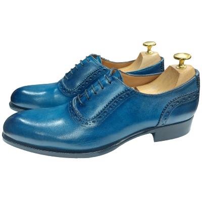 Chaussure richelieu bleu - Bristol