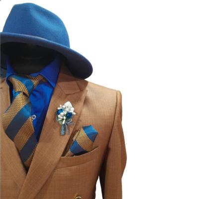 Costume blazer croisé marron : Blaise