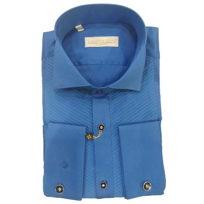 Chemise de cérémonie homme bleu - Fiore