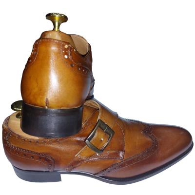 Chaussure derby à boucle marron - Johnson