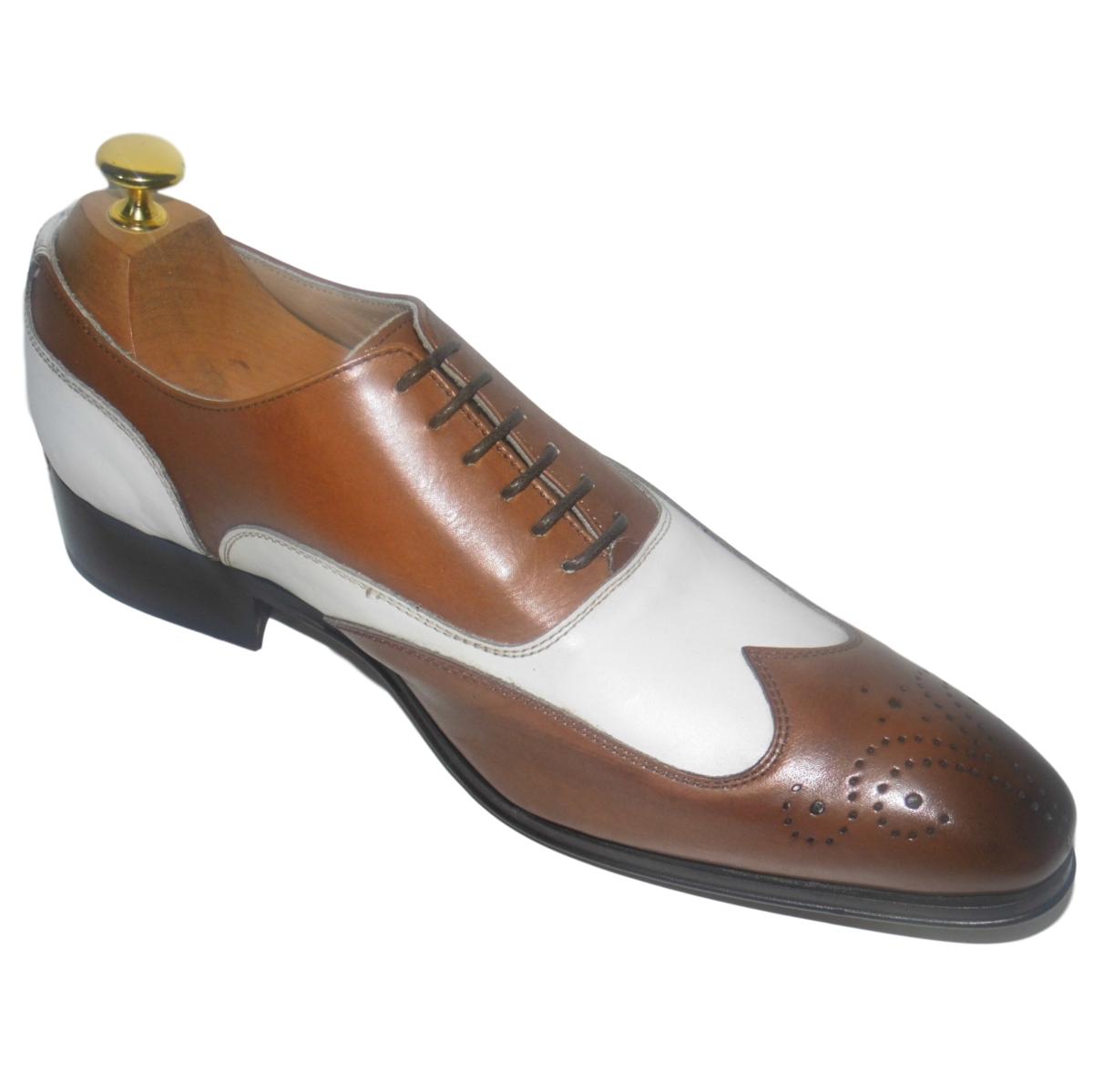chaussure bi couleur femme