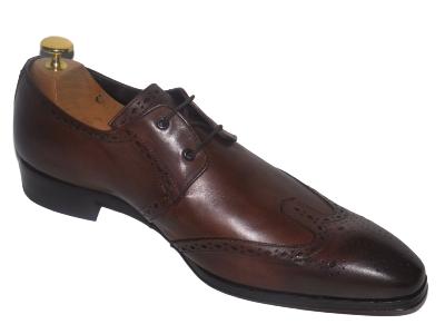 Chaussure Derby marron cognac - Campanie