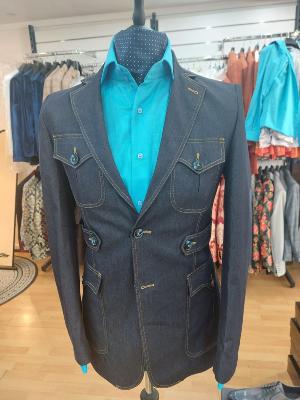 Costume jean bleu : Carlos