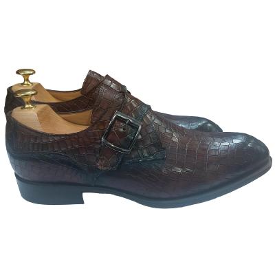 Chaussure derby à boucle marron foncé - Laredo