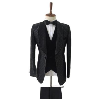 Costume de cérémonie noir à pois : Vittoria
