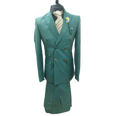 Costume blazer croisé vert : Blaise