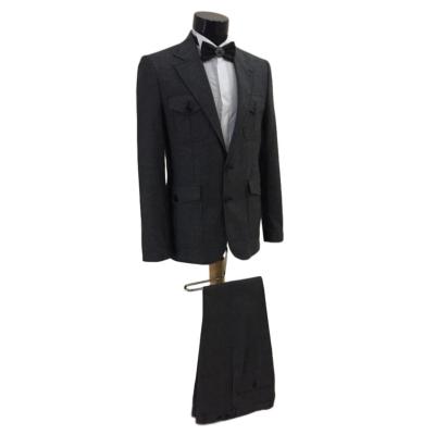 Costume homme pied-de-poule gris - Francesco