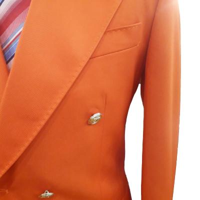 Costume blazer croisé orange : Marvin