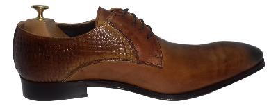 Chaussure derby homme marron clair : Breton