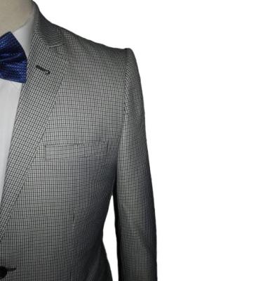 Costume homme pied de poule gris - Ugo