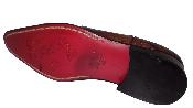 Chaussure richelieu homme bordeaux et marron clair - Jason