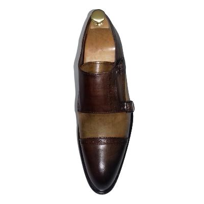 Chaussure Derby homme marron et beige - Kansas