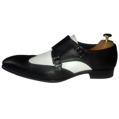 Chaussure derby homme noir et  blanc - Miami