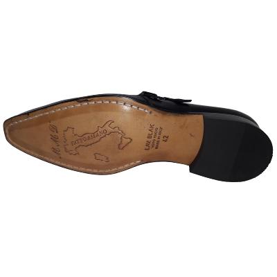 Chaussure derby homme cuir lisse noir - Milton