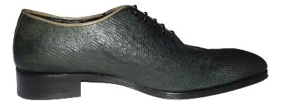 Chaussure richelieu homme vert : Diego 