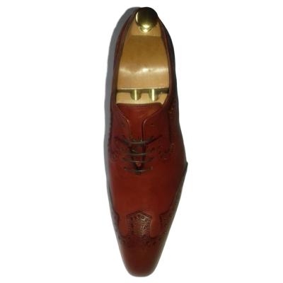 Chaussure richelieu marron cognac - West