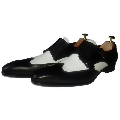 Chaussure derby homme noir et  blanc - Miami