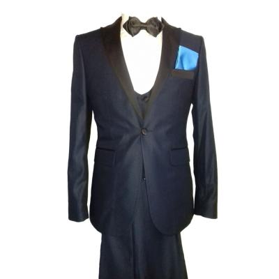 Costume de cérémonie 3 pièces bleu de nuit - Silvio
