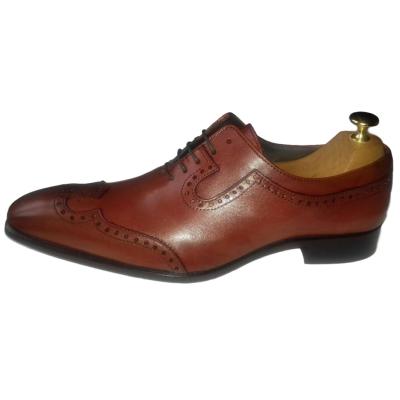 Chaussure richelieu marron cognac - West