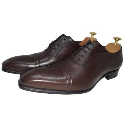 Chaussure richelieu marron foncé - Harrison