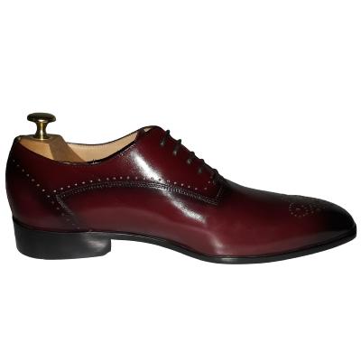 Chaussure richelieu bordeaux - Oxford