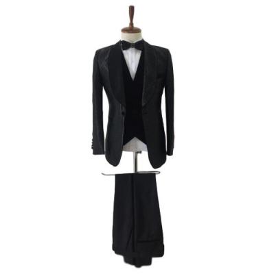 Costume de cérémonie noir à pois : Vittoria