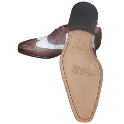 Chaussure derby homme marron et  blanc - Miami