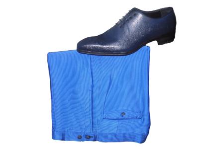 Ensemble gilet et pantalon bleu - Viola