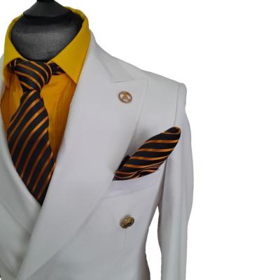 Costume blazer croisé blanc : Marvin