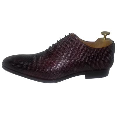 Chaussure Richelieu homme bordeaux - Georgia