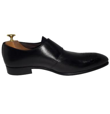 Chaussure derby homme cuir lisse noir - Milton