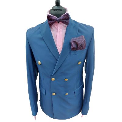 Costume blazer croisé bleu : Ernest