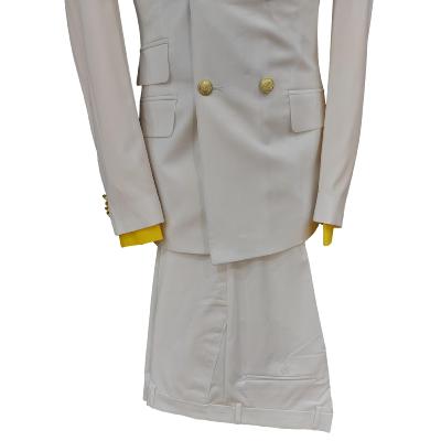 Costume blazer croisé blanc : Marvin