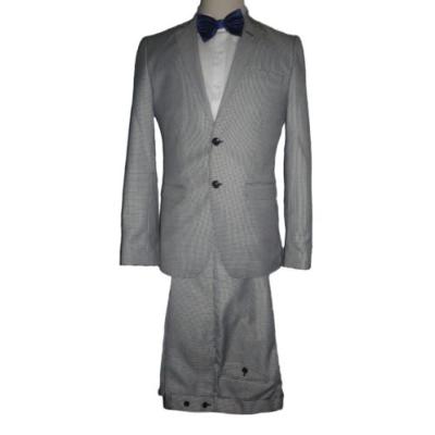 Costume homme pied de poule gris - Ugo