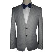 Costume homme pied de poule gris - Ugo