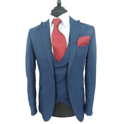 Costume homme 3 pièces bleu : Armel