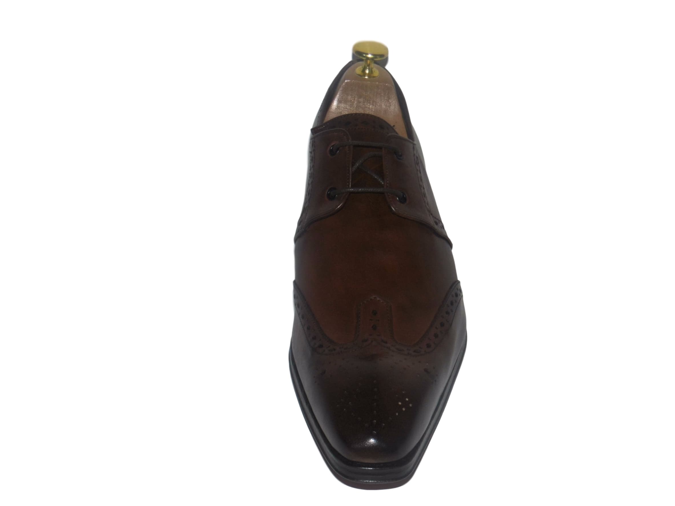 Chaussure Derby marron cognac - Campanie