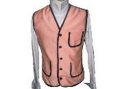 Ensemble gilet et pantalon orange - Viola