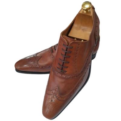 Chaussure richelieu marron clair - Ernest