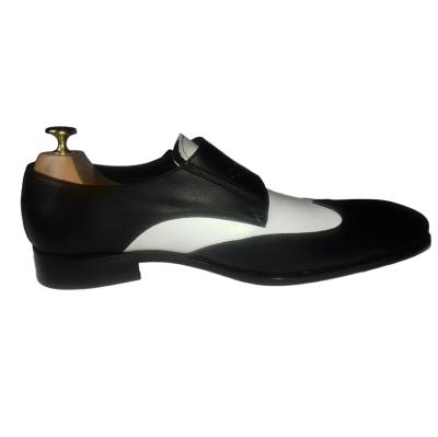 Chaussure derby homme noir et  blanc - Miami