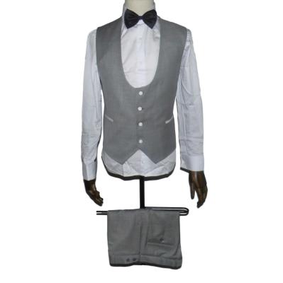 Costume de cérémonie homme 3 pièces gris - Silvio