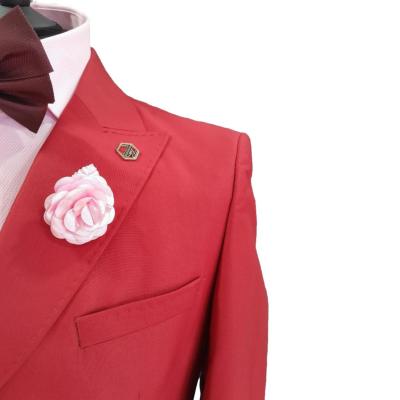 Costume blazer croisé rouge : Toscane