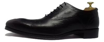 Chaussure Richelieu cuir noir - Nevada