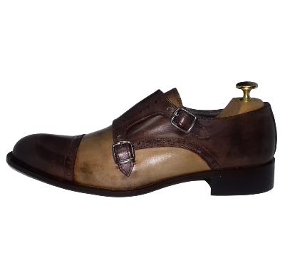 Chaussure Derby homme marron et beige - Kansas