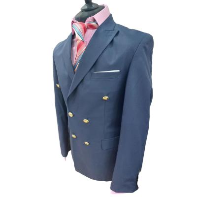 Costume blazer croisé bleu : Elvis