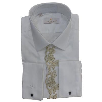 Chemise de cérémonie homme blanc - Parme